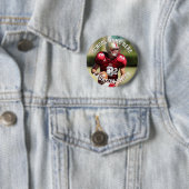 Name des personalisierten Fußballspielers Button (Beispiel)
