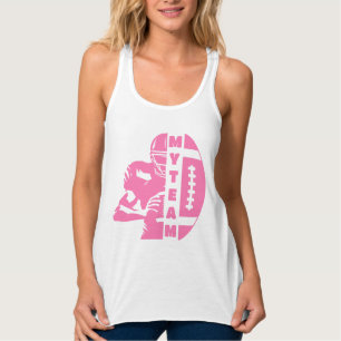 Name des personalisierten Fußballteams Tank Top