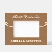 Name des Personalisierten Holzbildes Geätzte Rahmen (Vorderseite)