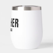 Name des personalisierten Lehrers (Rückseite)