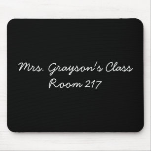 Name des Personalisierten Lehrers - Geschenk Mousepad