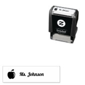 Name des personalisierten Lehrers Permastempel (Beispiel)