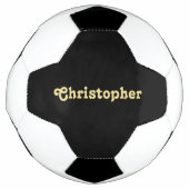 Name des personalisierten Mit Monogramm Spielertea Fußball (Vorderseite)