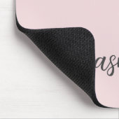 Name des Personalisierten Monogrammes, leicht rot Mousepad (Ecke)