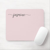 Name des Personalisierten Monogrammes, leicht rot Mousepad (Mit Mouse)