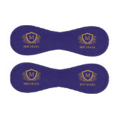 Name des Personalisierten Monogramms für Navy Blue Baseball (Paneele)