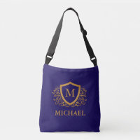 Name des Personalisierten Monogramms für Navy Blue