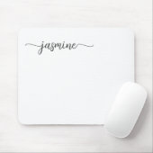 Name des Personalisierten Monogramms "Girl Simple Mousepad (Mit Mouse)