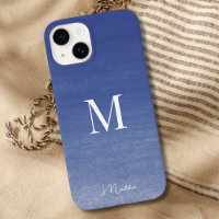Name des Personalisierten Monogramms Ocean Blue