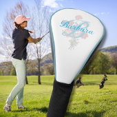 Name des personalisierten oralen Monogramms Golf Headcover