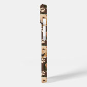 Name des personalisierten Pet-Foto-Musters Case-Mate iPhone Hülle (Rückseite / Links)