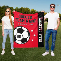 Name des personalisierten Red Soccer-Spielers