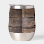 Name des personalisierten Rustikalen Monogrammschr (Rechts)