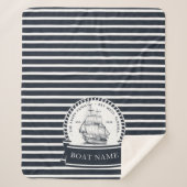 Name des personalisierten Schiffes Sherpadecke (Vorderseite)