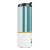 Name des Personalisierten Schiffes Thermosbecher (Nach links gedreht)