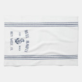 Name des Personalisierten Schiffs der Marine und d Geschirrtuch (Horizontal)