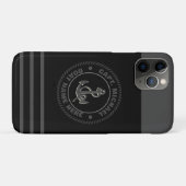 Name des personalisierten Schiffskapitäns Nautical Case-Mate iPhone Hülle (Rückseite (Horizontal))