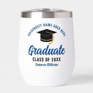 Name des personalisierten Uni-Abschlusses Blue Gra