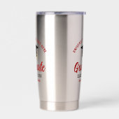 Name des personalisierten Uni-Abschlusses Red Grad Thermobecher (Links)