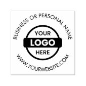 Name des personalisierten Unternehmens-Logos Permastempel (Design)