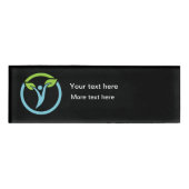 Name des Personals Namenschild (Vorderseite)