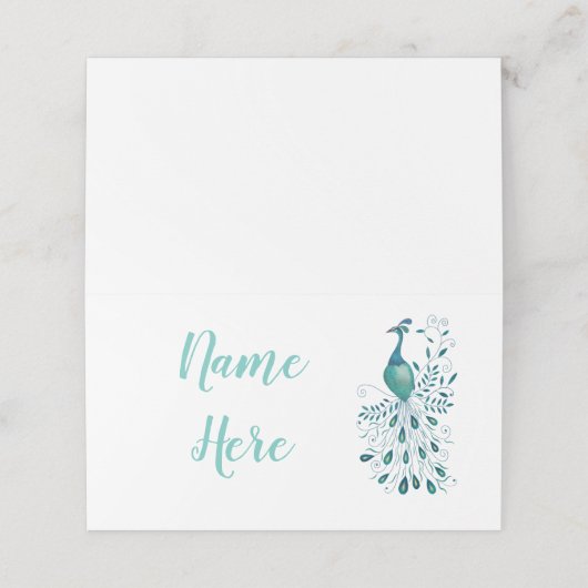 Name des Pfauenplatzes Platzkarte (Außenseite Aufgefaltet)