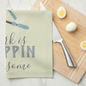 Name des Phantastischen Koch-Koch spiegeln Geschirrtuch (Viertel Falte)