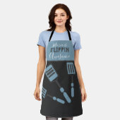 Name des Phantastischen Koch-Koch spiegeln Schürze (Getragen)
