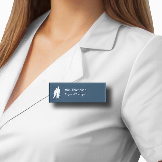 Name des Physiotherapeuten Tags Haushalt Namenschild