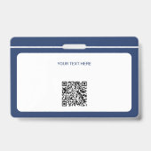 Name des QR-Logos des benutzerdefinierten Fotos Ausweis (Rückseite)