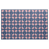 Name des Radmusters des rosa Navy-Anker-Schiffs Stoff (Fat Quarter (45,7 x 55,9 cm))