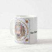 Name des Ritterschilds Kaffeetasse (Vorderseite Links)