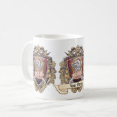Name des Ritterschilds Kaffeetasse (Vorderseite Links)