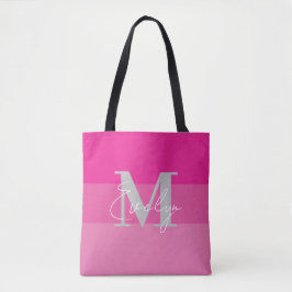 Name des rosa Farbblockes Tasche