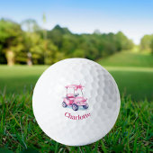 Name des rosa Kartons Golfball
