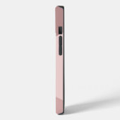 Name des rosafarbenen Monogramms Case-Mate iPhone Hülle (Rückseite / Links)