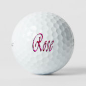 Name des Rosenmädchens, Golfball (Vorderseite)