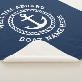 Name des Schiffes an Bord des Schiffs Sherpadecke (3/4)