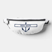 Name des Schiffes Anchor Bauchtasche (Ablage )