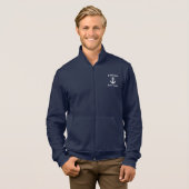 Name des Schiffes Anchor Blue Hoodie (Vorne ganz)
