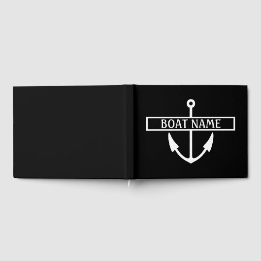 Name des Schiffes Anchor Gästebuch (Voll)