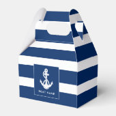 Name des Schiffes Anchor Nautic Custom Geschenkschachtel (Rückseite)