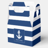 Name des Schiffes Anchor Nautic Custom Geschenkschachtel (Geöffnet)