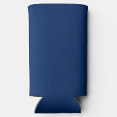 Name des Schiffes Anchor Navy Blauer Empfang Selters Dosenkühler (Rückseite)