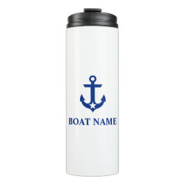 Name des Schiffes Anchor Star Thermosbecher