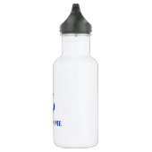 Name des Schiffes Anchor White Trinkflasche (Rechts)