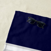 Name des Schiffes Anchor Willkommen an Bord Strandtuch (Beispiel)