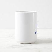 Name des Schiffes Anker groß Kaffeetasse (Mittel)