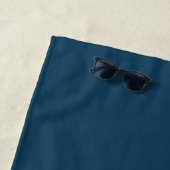 Name des Schiffes Ankerhandtuch Strandtuch (Beispiel)