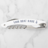 Name des Schiffes der Nautischen Marine Kellnermesser (Rückseite)